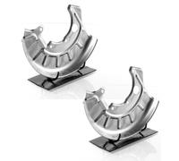 2x Cubierta Metálica Delant. R+L para Seat Córdoba, Ibiza, Toledo, VW Golf III ,