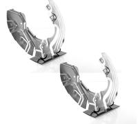 2x Cubierta Metálica Frontal Derecho Izquierda para BMW 1er E87, E88 2005 3er