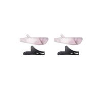 2X Cubierta Protectora para Sierra de Mesa con Soporte de 10 Pulgadas, Estuche Antipolvo Protector de Plástico Transparente Cuchillo Dispensador
