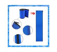 2X Cubiertas de Barandilla de Piscina Cubiertas de Pasamanos de Piscina con Cremallera - Cubierta Deslizante de Riel de Agarre Manual para Piscina