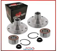 2x Cubo Cojinete Rueda para BMW E30 5x120 Conversión Eje Trasero Sin Montaje P&P
