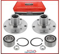 2x Cubo Cojinete Rueda para BMW X5 E53 Kit Eje Delantero También 4.8 Is
