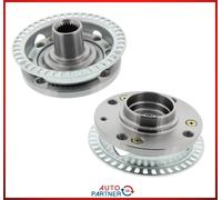 2x Cubo para VW Polo 6N 6N2 Seat Arosa Con Anillo ABS Sensor Eje Delantero VA