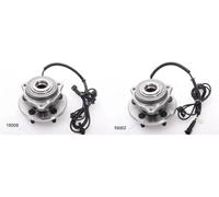 2x Cubos de rueda ASHIKA Parte delantera I+D para JEEP CHEROKEE KJ III