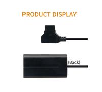2X D-Tap En Espiral Una L-Series F550 Cable Simulado de Batería para Feelworld/Atomos Shinobi Small Hd/Andycine Camera Monitor
