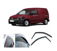 2x Deflectores de Aire Compatible con V W Caddy 2003-2015 Derivabrisas protección sol lluvia nieve viento Vidrio acrílico PMMA de primera calidad