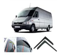 2X Deflectores de Aire Mercedes Benz Sprinter (Mk1) V W LT (Mk2) 1996-2006 Derivabrisas Ajuste Interior protección Sol Lluvia Nieve Viento
