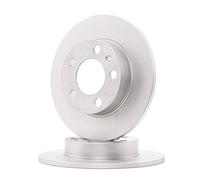 2x DELPHI Disco de freno Altura: 39,3mm Altura: 39,5mm BG3034C Compatible con VW Polo V Hatchback 6R1, 6C1 Golf IV Hatchback 1J1 Polo IV Hatchback 9N, 9A, SKODA Octavia III Combi 5E5 Fabia II Combi