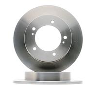 2x DELPHI Disco de freno Delantero Ø290mm Altura: 46,1mm Espesor: 10mm macizo BG2584