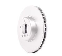 2x DELPHI Disco de freno Delantero Ø348mm Altura: 77,1mm Espesor: 36mm ventilado BG9321C