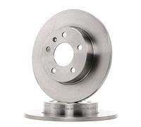 2x DELPHI Disco de freno Trasero Ø264mm Altura: 42mm Espesor: 10mm macizo BG3406