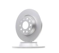 2x DELPHI Disco de freno Trasero Ø282mm Altura: 48,1mm Espesor: 12mm macizo BG5020C Compatible con VW GOLF VI 5K1 Passat B7 Variant 365 Golf V Hatchback 1K1 TOURAN 1T1, 1T2 Passat B6 Variant 3C5