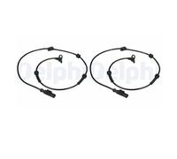 2x Delphi SS20272 Sensor de Velocidad de Rueda Delant. para Fiat Bravo II Lancia