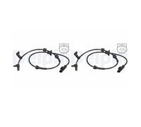 2x Delphi SS20587 Sensor Velocidad Trasero para Citroën C1 Toyota Aygo Peugeot