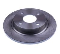 2x DENCKERMANN Disco Freno Sólido Ø253mm Para Ford Fiesta VII HF HJ