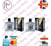 2X Denim Negro After Shave Loción 100ml
