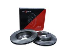 2x Disco de freno 19-1323 MAXGEAR para NISSAN MICRA II
