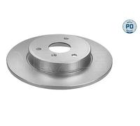 2x Disco de freno Eje delantero macizo 015 521 0030/PD MEYLE para SMART CABRIO