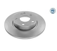 2x Disco de freno Eje delantero macizo 015 521 0037/PD MEYLE para MERCEDES-BENZ