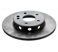 2x Disco de freno Eje delantero macizo 08133 FEBI BILSTEIN para MERCEDES-BENZ