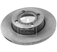 2x Disco de freno Eje delantero macizo 08556 FEBI BILSTEIN para AUDI 80 B3 Sedán