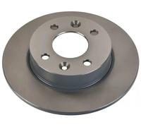 2x Disco de freno Eje delantero macizo 09318 FEBI BILSTEIN para RENAULT SUPER 5