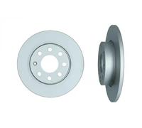 2x Disco de freno Eje delantero macizo 1032258 KAMOKA para OPEL CORSA C