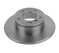 2x Disco de freno Eje delantero macizo 10681 FEBI BILSTEIN para MERCEDES-BENZ