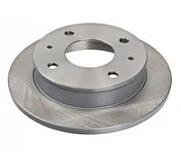 2x Disco de freno Eje delantero macizo 108616 FEBI BILSTEIN para HYUNDAI ATOS