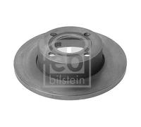 2x Disco de freno Eje delantero macizo 10915 FEBI BILSTEIN para AUDI 80 B4 Sedán