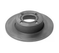 2x Disco de freno Eje delantero macizo 10915 FEBI BILSTEIN para AUDI 80 B4 Sedán