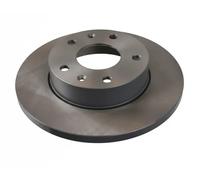 2x Disco de freno Eje delantero macizo 43814 FEBI BILSTEIN para LAND ROVER