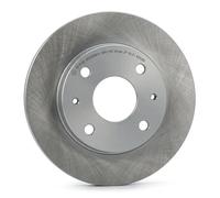 2x Disco de freno Eje delantero macizo 60-06-613C ASHIKA para DACIA DAIHATSU