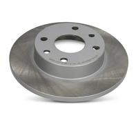 2x Disco de freno Eje delantero macizo 60-09-999C ASHIKA para ISUZU GEMINI