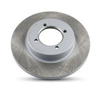 2x Disco de freno Eje delantero macizo 60102C JAPKO para NISSAN SUNNY BLUEBIRD
