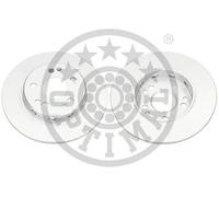 2x Disco de freno Eje delantero macizo BS-3110C OPTIMAL para MERCEDES-BENZ