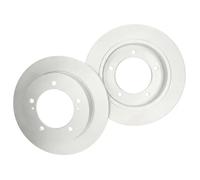 2x Disco de freno Eje delantero macizo BS-9435C OPTIMAL para SUZUKI
