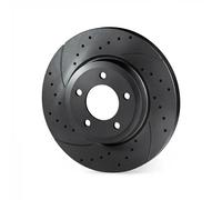 2x Disco de freno Eje delantero macizo RT 1484-GL T5 ROTINGER para SMART CABRIO