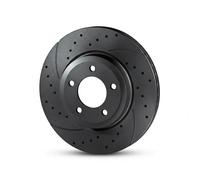 ROTINGER 2x Disco de Freno Ø282 MM Ventilado Delant. para Honda Fr-V Cívic VIII