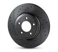 ROTINGER 2x Disco de Freno Delantero Ventilado para Audi A6 Avant VW Faetón 4F5