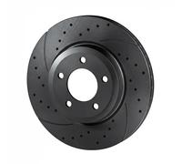 2x Disco de freno Eje delantero perforado RT 2088HP-GL T5 ROTINGER para AUDI VW