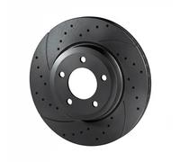 2x Disco de freno Eje delantero perforado RT 22232-GL T5 ROTINGER para AUDI A5