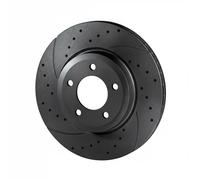 ROTINGER 2x Disco de Freno Delantero Ø300 - MM Perforado Ventilado para Ford