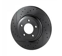 ROTINGER 2x Disco de Freno Delantero Ø299.8 MM Perforado Ventilado para BMW, 3er