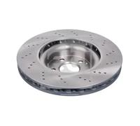 2x Disco de freno Eje delantero perforado/ventil. int. 44008 FEBI BILSTEIN