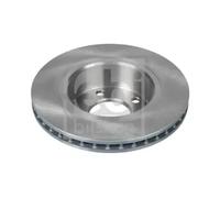 2x Disco de freno Eje delantero ventilación interna 04844 FEBI BILSTEIN