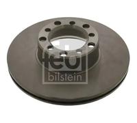 2x Disco de freno Eje delantero ventilación interna 08546 FEBI BILSTEIN