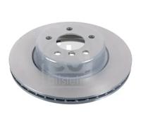 2x Disco de freno Eje delantero ventilación interna 104803 FEBI BILSTEIN