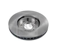 2x Disco de freno Eje delantero ventilación interna 10686 FEBI BILSTEIN