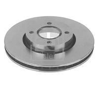 2x Disco de freno Eje delantero ventilación interna 10706 FEBI BILSTEIN
